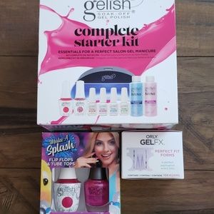 Gelish complete starter kit/gelish polish